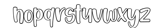 Magical Story Outline  Font LOWERCASE