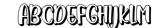 Magical Story Shadow Font UPPERCASE