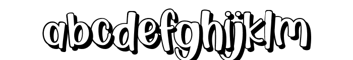Magical Story Shadow Font LOWERCASE