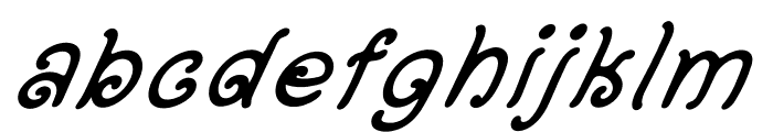 Magical Tribal Italic Font LOWERCASE
