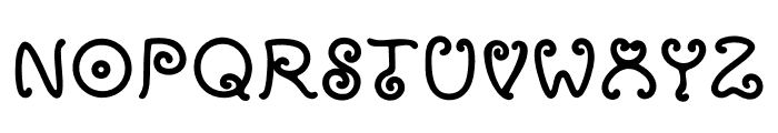 Magical Tribal Font UPPERCASE