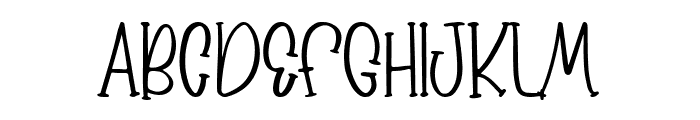 Magical Unicorn Font UPPERCASE