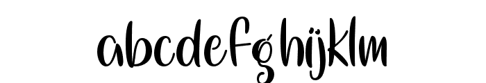 MagicalNight-Regular Font LOWERCASE