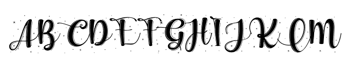 MagicalScript-Regular Font UPPERCASE