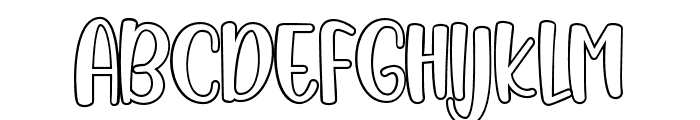 MagicalStory-Outline Font UPPERCASE