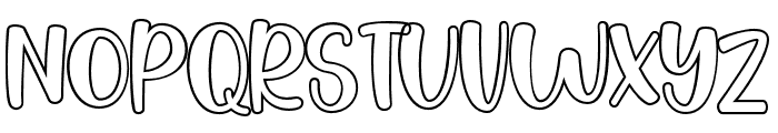 MagicalStory-Outline Font UPPERCASE