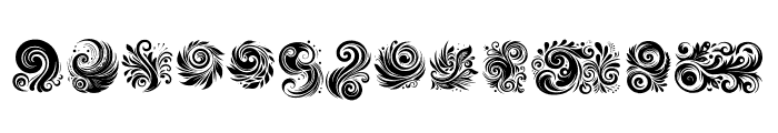 MagicalSwirl Font UPPERCASE