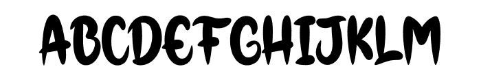Magically Font UPPERCASE