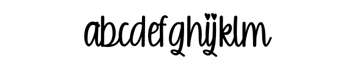 Magicbell Font LOWERCASE