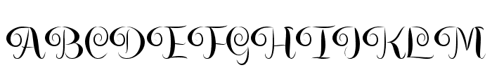 Magier Schrift Solid Font UPPERCASE