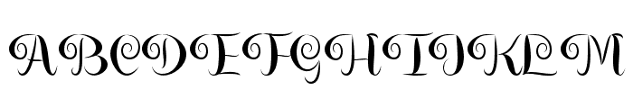 MagierSchriftSolid Font UPPERCASE