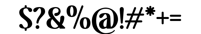 Magilio-Regular Font OTHER CHARS