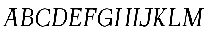 Magilla-Italic Font UPPERCASE