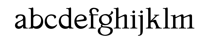 Magilla-Regular Font LOWERCASE