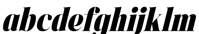 Magilne Italic Font LOWERCASE