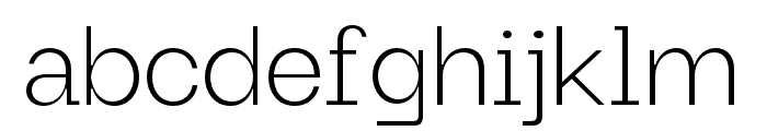 Maginer Extra Light Font LOWERCASE