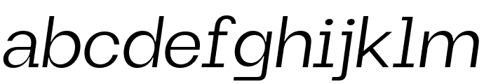 Maginer Light Italic Font LOWERCASE