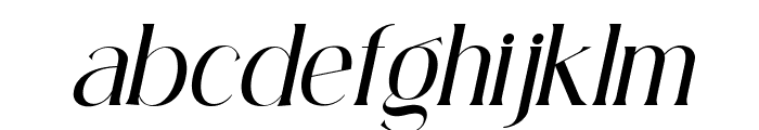 Magioline Italic Font LOWERCASE