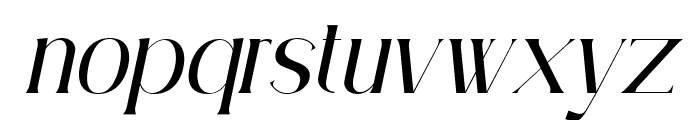 Magioline Italic Font LOWERCASE