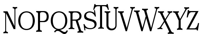 MagistaWinter-Regular Font UPPERCASE
