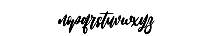 Magisti Font LOWERCASE