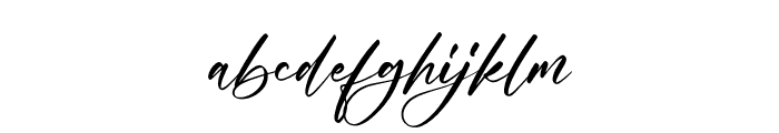 Magistica Signature Font LOWERCASE