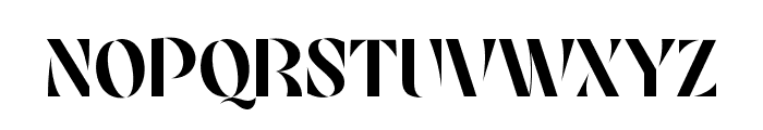 Magisto-Regular Font UPPERCASE
