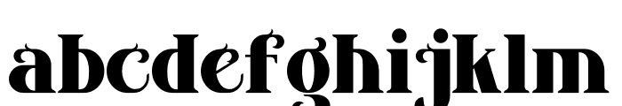 Magkon Font LOWERCASE