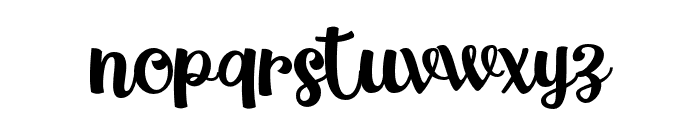 Magle Script Regular Font LOWERCASE