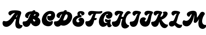 Magley-Regular Font UPPERCASE