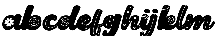 Magleyfun-Regular Font LOWERCASE