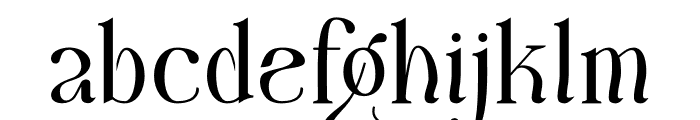 Maglift Font LOWERCASE
