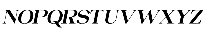 Maglisto Italic Font UPPERCASE