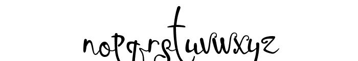 Maglittle rev1 Regular Font LOWERCASE