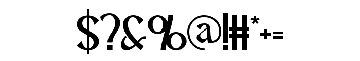 MagmaBurst Font OTHER CHARS