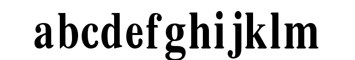Magne-Regular Font LOWERCASE
