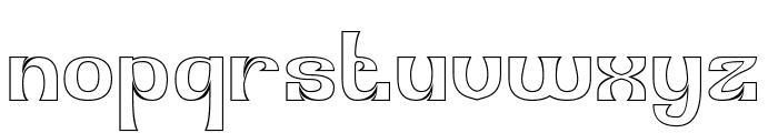Magnet Miracle-Hollow Font LOWERCASE