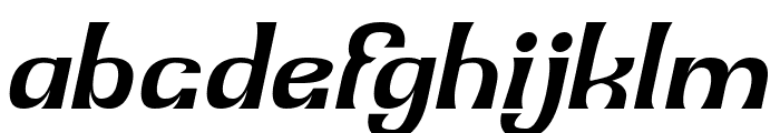 Magnet Miracle Italic Font LOWERCASE