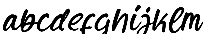 Magnetta Laurelly Italic Font LOWERCASE