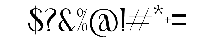 Magnifa-Regular Font OTHER CHARS