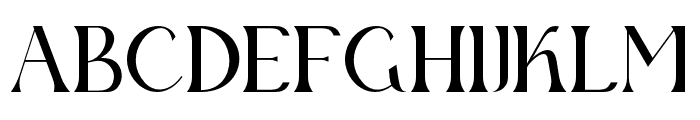Magnifa-Regular Font UPPERCASE