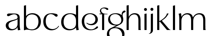 MagnificentRegular Font LOWERCASE