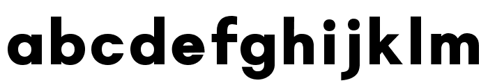 Magnify Bold Font LOWERCASE