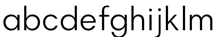 Magnify Extra Light Font LOWERCASE