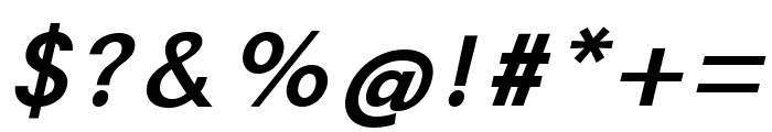 Magnify Medium Italic Font OTHER CHARS