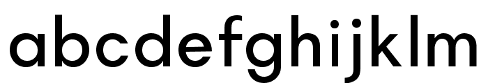 Magnify Regular Font LOWERCASE