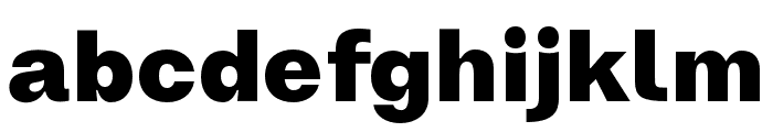 MagnifyPRO-ExtraBold Font LOWERCASE