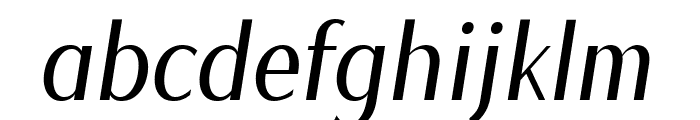Magnisa Sans Bold Italic Font LOWERCASE