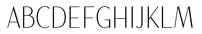 Magnisa Sans Light Font UPPERCASE