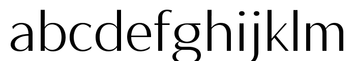 Magnisa Sans Medium Expanded Font LOWERCASE